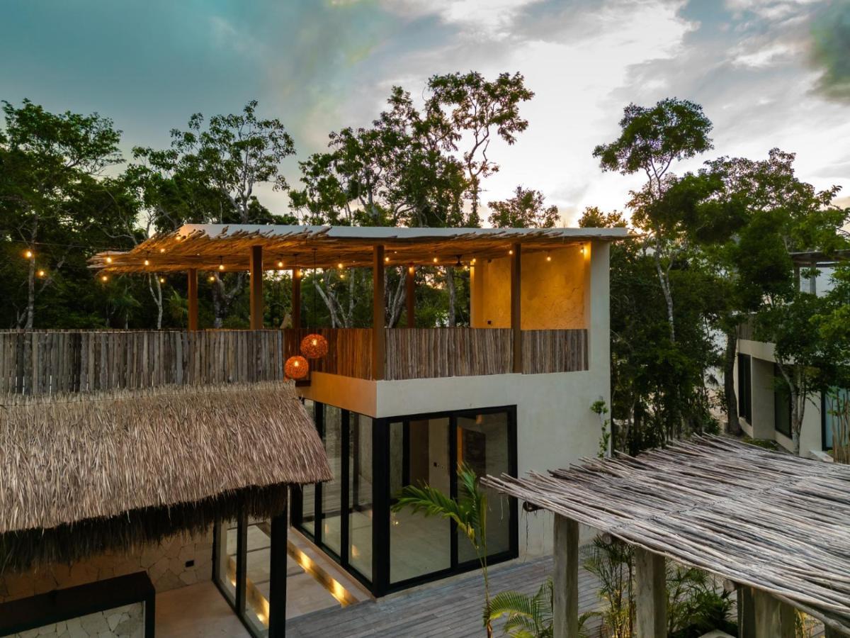 Villa Xuncari en el corazón de la selva Tulum Exterior foto